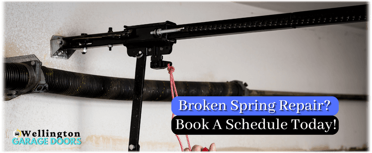 Broken Garage Door Spring Repair Wellington FL (561) 576-6386